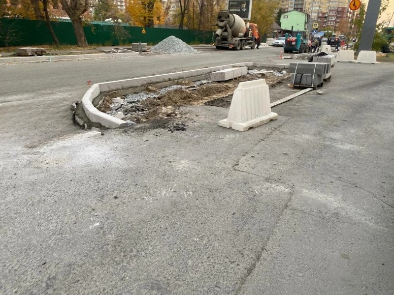 Бетон под бордюры в Краснодаре